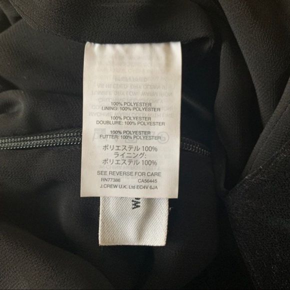 New Black J.Crew Sleeveless Wide-Leg Jumpsuit Size 2 - Picture 6 of 11